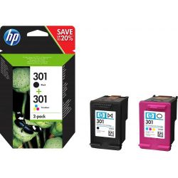 Tinta Hp Negro Hp301 Pack...