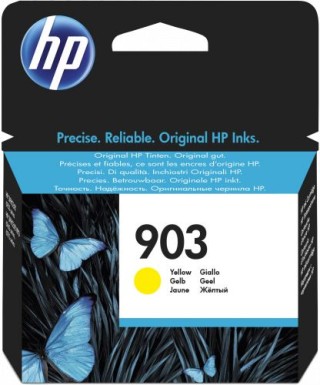 hp 903 cartucho de tinta hp903 amarillo (t6l95ae)