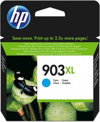 hp 903xl cartucho de tinta hp903xl cian (t6m03ae)