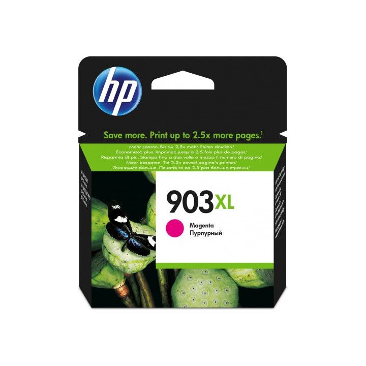 hp 903xl cartucho de tinta hp903xl magenta (t6m07ae)