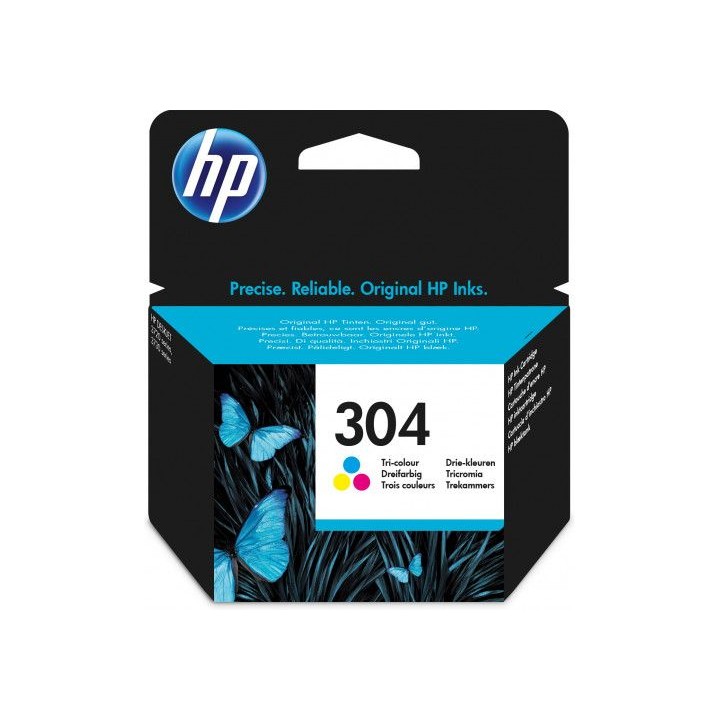 hp 304 cartucho de tinta hp304 tricolor (n9k05ae)