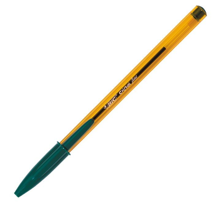 boligrafo bic cristal fine verde 872729