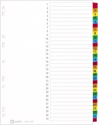 (obsoleto) separad avery 31pos pest color