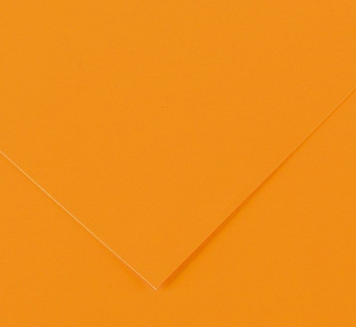 pack 50h cartulina iris a3 185gr naranja fluor