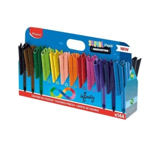 schoolpack 144 lap color maped colorpeps infinity