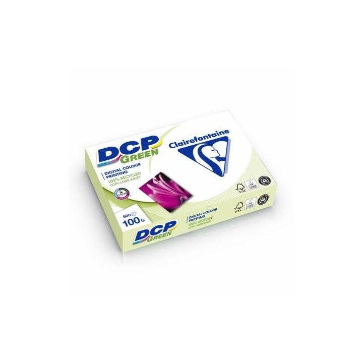 paq. 500h papel clairefontaine dcp green a4 100gr