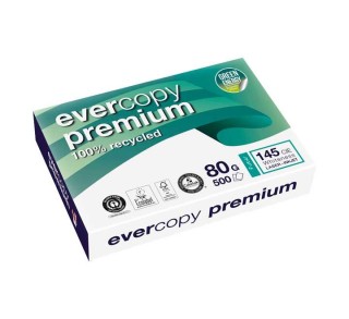 caja 5 paq. 500h papel evercopy premium a4 80g
