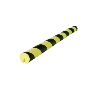 proteccion filo viso 750x40x8 mm. negr/amar.