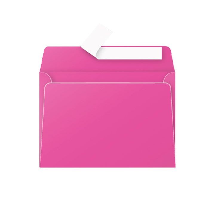 paq 20 sobres clairefontaine 114x162 fucsia