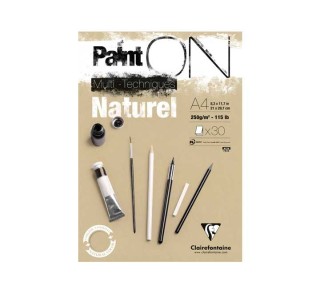 bl. dibujo 30h clf a4 250gr paint on naturel
