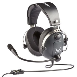 thrustmaster 4060196 auricular y casco auriculares alambrico aviacion/control de trafico aereo gris