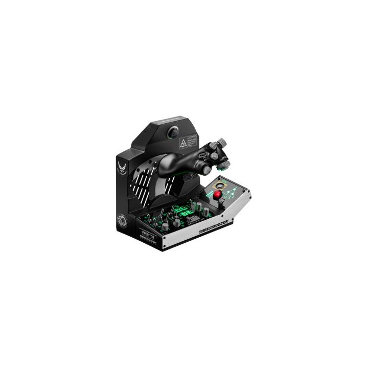 thrustmaster viper tqs mission pack negro usb joystick/palanca de control lateral + cuadrante de ace