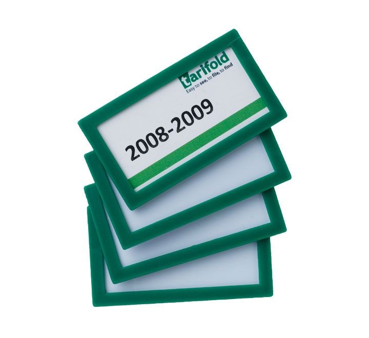 paq.4 marcos identif.tarifold 80x45mm. ve 194855