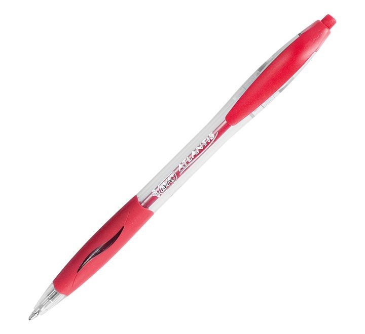 boligrafo bic atlantis rt 1.0mm rojo 8871331