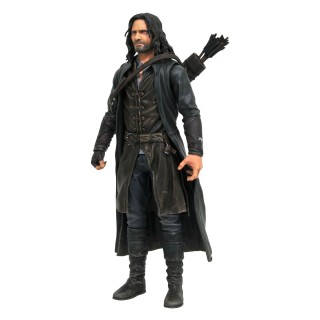 diamond collection aragorn action fig. 18 cm the lord of the rings series 3 re - run