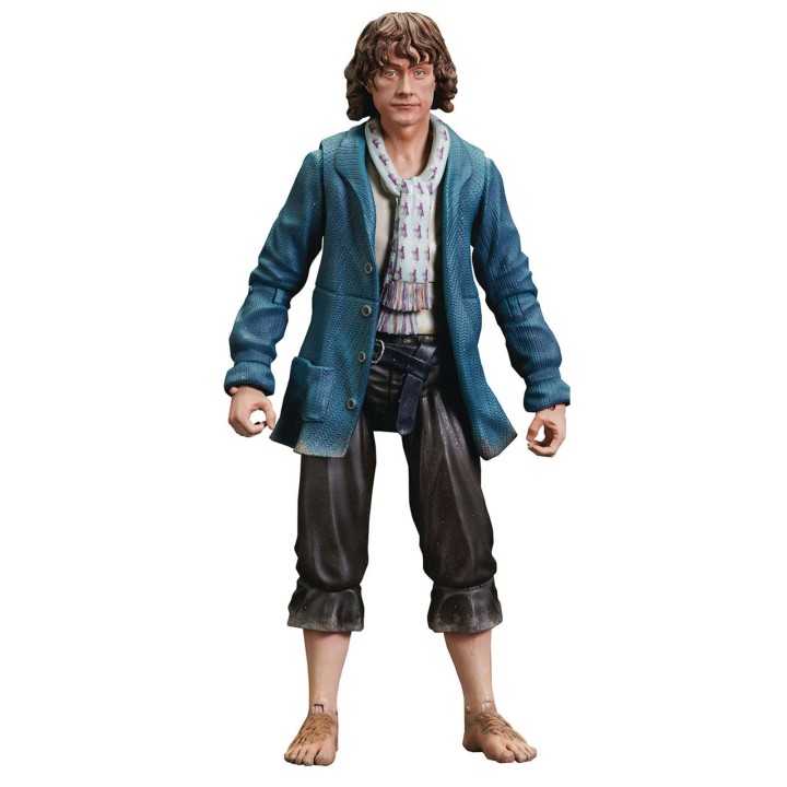 diamond collection pippin deluxe action fig. 10 cm the lord of the rings