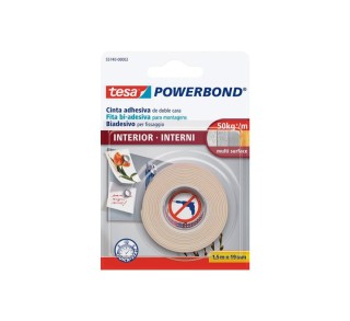 cinta doble cara tesa interior 1.5mx19mm 55740