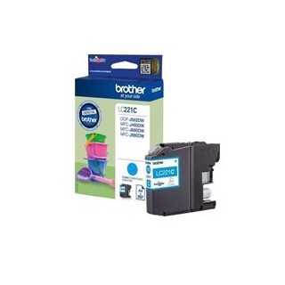 brother cartucho tinta brother lc221c cian 260 paginas dcpj562dw -  mfcj480dw -  mfcj680dw
