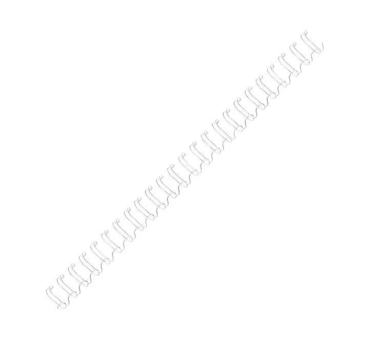 pack 100 wires fellowes met. 10mm blanco