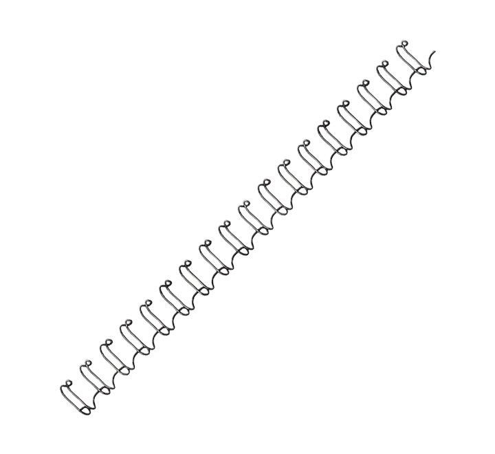 pack 100 wires fellowes met. 14mm negro