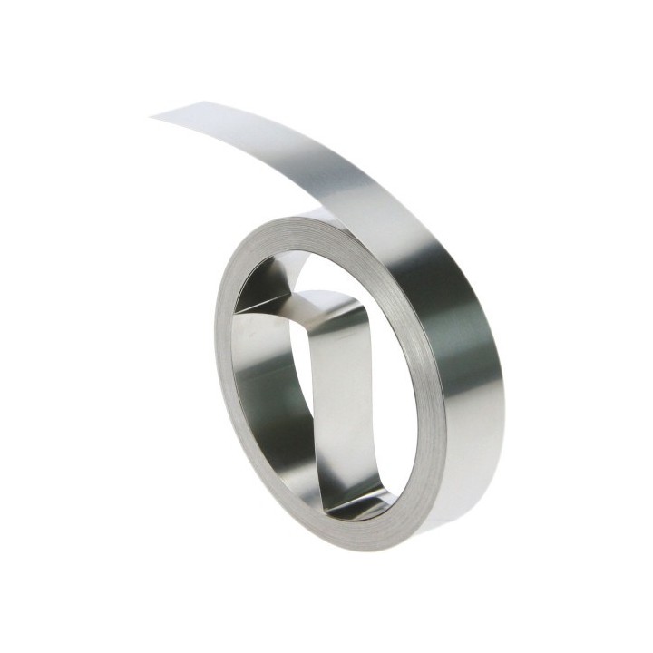 cinta aluminio sin adhesivo 12mmx4,80m. dymo 31000