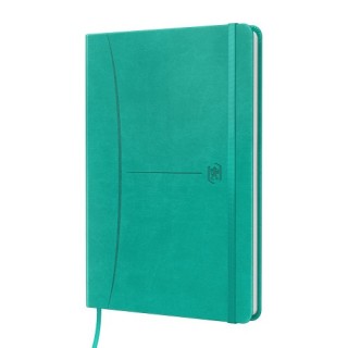 cuaderno signature a5 tapa extradura 104h rayado dots 5x5 color ice mint oxford 400154948