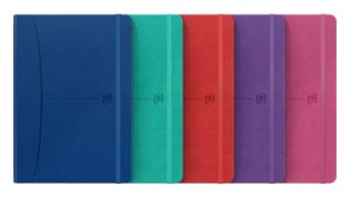 cuaderno signature a5 tapa extradura 80h rayado horizontal colores surtidos vivos oxford 400163613