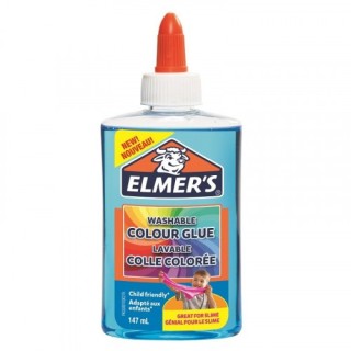 bote elmers 147ml azul translucido elmers 2109485