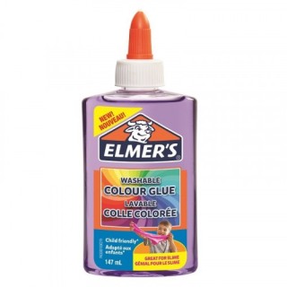 bote elmers 147ml morado translucido elmers 2109488