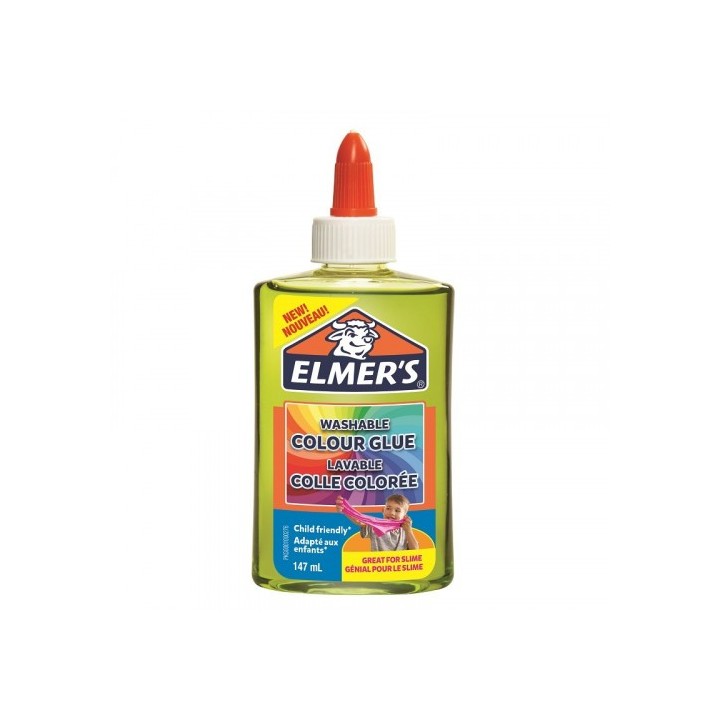bote elmers 147ml verde translucido elmers 2109504