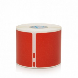 rollo etiquetas envio lw 101 x 54mm rojas dymo 2133399