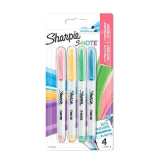 sharpie 2138234 marcador permanente multicolor 4 pieza(s)