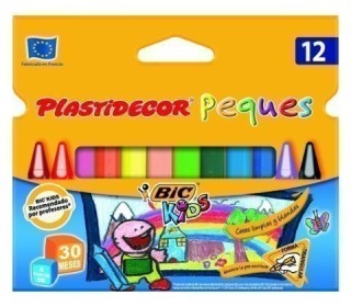 bic plastidecor laapiz de color multicolor 12 pieza(s)