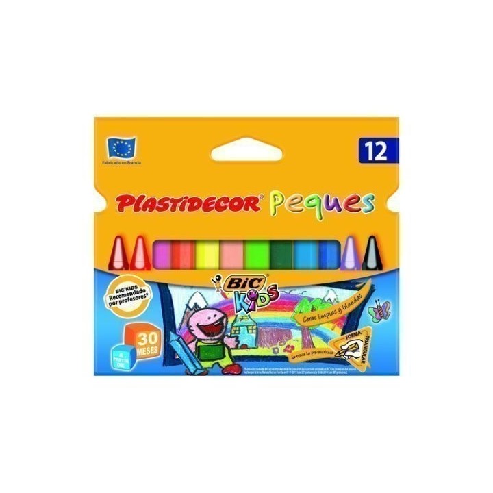 bic plastidecor laapiz de color multicolor 12 pieza(s)