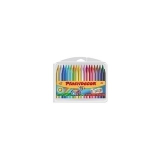 estuche 36 ceras plastidecor bic 8823372