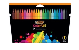 estuche 24 rotuladores intensity up colores surtidos bic 978035