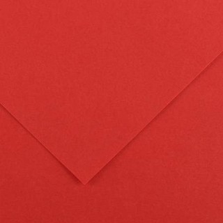 paquete 50 hojas cartulina iris a4 185g rojo guarro canson c200040162