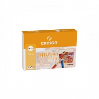 paquete 250 hojas basik 130g a3 guarro canson c200402766