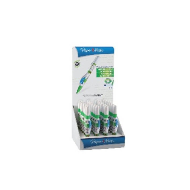 expositor 24 lapices correctores 7 ml. np10 papermate 203784