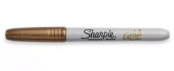 Marcador Fine Oro Sharpie...