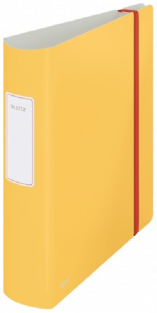 archivador active cosy 180o 80mm amarillo leitz 10380019