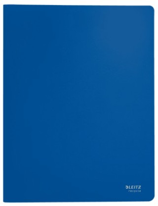 carpeta polipropileno con 20 fundas a4 recycle azul leitz 46760035
