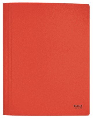 leitz 39040025 carpeta carton rojo a4