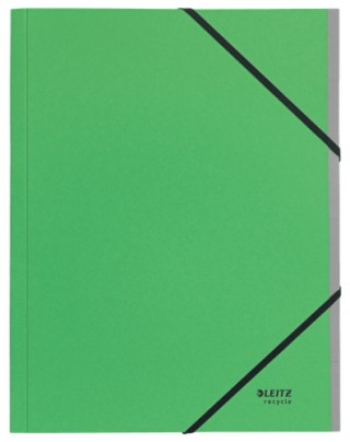 carpeta clasificadora de carton 6 posiciones a4 recycle 100% verde leitz 39140055