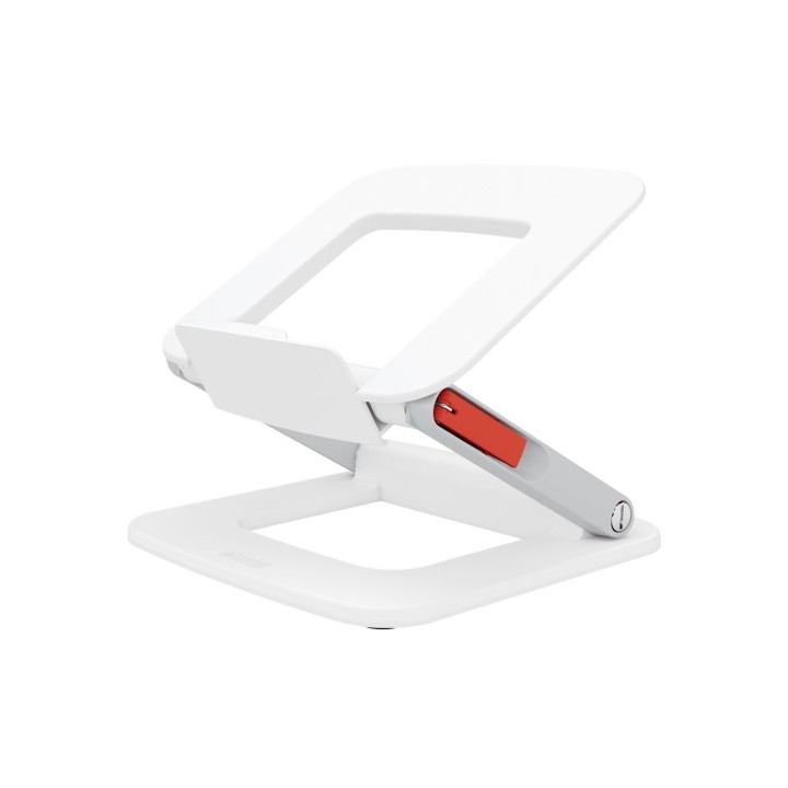 soporte elevador para portatil ajustable blanco ergo leitz 64240001