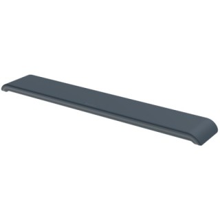 reposamunecas ajustable para teclado gris oscuro ergo leitz 65230089