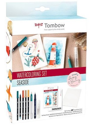 tombow wcs-sea kit de manualidades para ninos