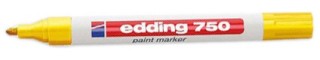 marcador permanente 2-4mm 750 amarillo edding 750-5