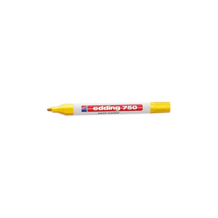 marcador permanente 2-4mm 750 amarillo edding 750-5