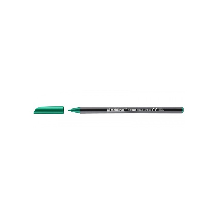 rotulador punta fina 1200 verde edding 1200-04